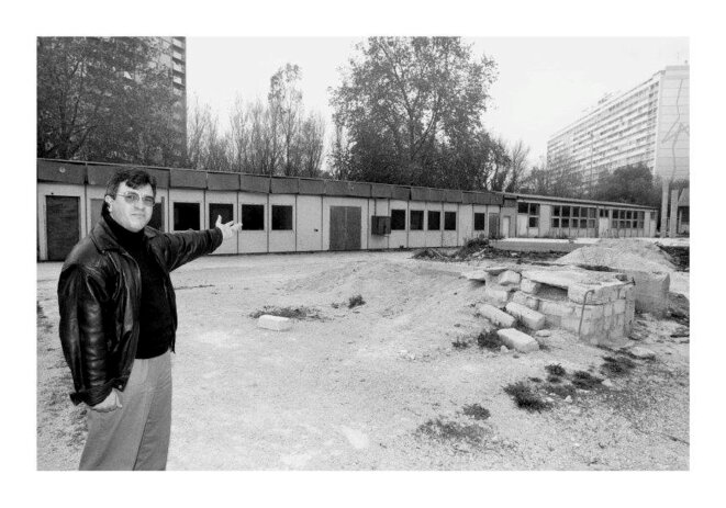Lycée d’Enseignement Professionnel) René Caillé, Saint Loup, 2 février 1992. © Eric Camoin / La Provence Lycée d’Enseignement Professionnel) René Caillé, Saint Loup, 2 février 1992. © Eric Camoin / La Provence